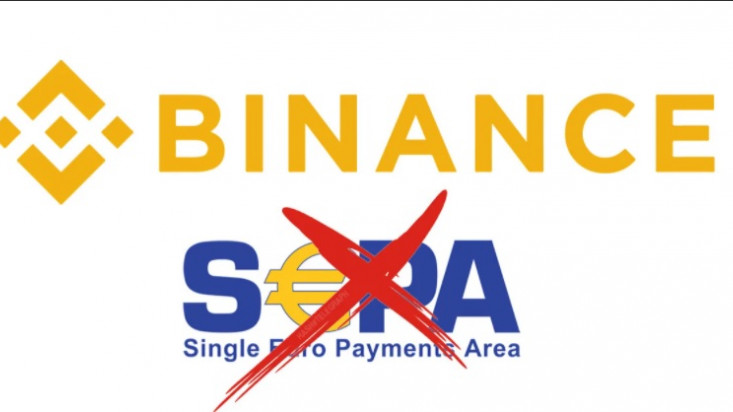 Биржа Binance приостановила прием депозитов через платежную систему SEPA.