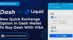 Dash интегрирует платёжную опцию VISA Quick Exchange.